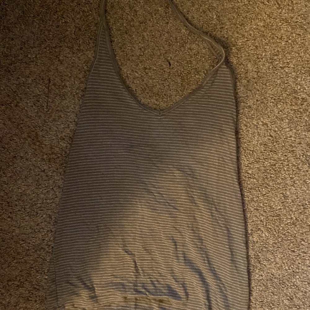 American eagle soft around the neck tank